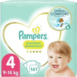Pampers Premium Protection maat 4 161 luiers