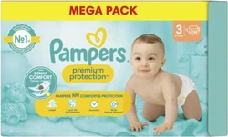 Pampers Premium Protection 114 Luiers Maat 3