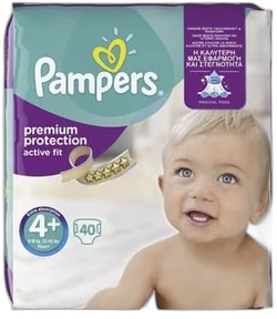 Pampers - Active Fit - Reuzenpak- Maat 4+