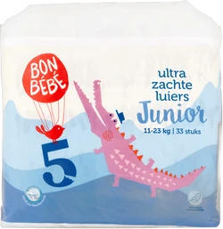 Bonbébé Ultra Zachte Luiers - standaard pak - 5 Bonbébé Ultra Zachte Luiers - standaard pak - 5