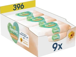 Pampers Harmonie Protect & Care Billendoekjes - 9-pak (9x44) = 396 Babydoekjes