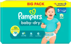 Pampers Baby-Dry Maat 5+ Luiers Pampers Baby-Dry Maat 5+ Luiers