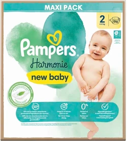 Pampers Harmonie Maat 2 Luiers 96 luiers Pampers Harmonie Maat 2 Luiers 96 luiers