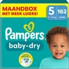 Pampers - Baby Dry - Maat 5 - Maandbox - 162 stuks - 11/16 KG Pampers - Baby Dry - Maat 5 - Maandbox - 162 stuks - 11/16 KG
