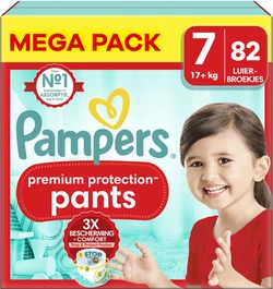 Pampers - Premium Protection Pants - Maat 7 - Mega Pack - 82 stuks
