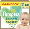 Pampers - Harmonie - Maat 2 - Maandbox - 208 stuks Pampers - Harmonie - Maat 2 - Maandbox - 208 stuks