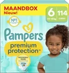 Pampers - Premium Protection - Maat 6 - Maandbox - 114 luiers Pampers - Premium Protection - Maat 6 - Maandbox - 114 luiers