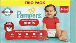 Pampers - Premium Protection Pants - Maat 4 - Mega Maandbox - 186 stuks