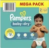 Pampers Baby-Dry luiers - Maat 2 - 372 luiers
