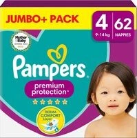 Pampers Premium Protection Maat 4 - 62 Luiers