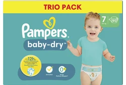 Pampers Baby-Dry maat 7 93 luiers Pampers Baby-Dry maat 7 93 luiers