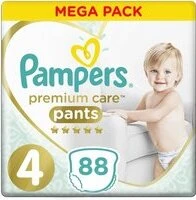 Pampers Premium Care Pants - Maat 4 - 88 Luierbroekjes