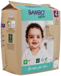 bambo nature maat 4 - 24 stuks