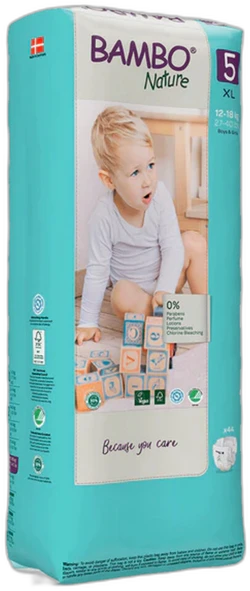 Bambo Nature luiers maat 5 - 44 luiers Bambo Nature luiers maat 5 - 44 luiers