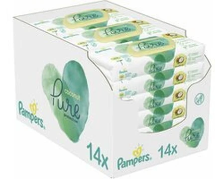 Pampers Billendoekjes Pure Protection Coconut 14x44