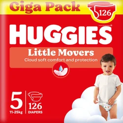 Huggies Little Movers Maat 5 - 126 luiers