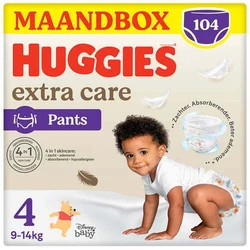 Huggies Extra Care Pants Maat 4 - 104 luierbroekjes