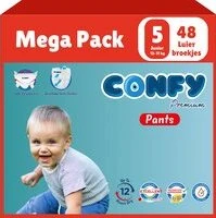Confy Premium Pants - Maat 5 - 48 Luierbroekjes