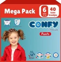 Confy Premium Pants - Maat 6 - 40 Luierbroekjes