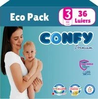 Confy Premium - Maat 3 - 36 Luiers
