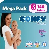 Confy Premium - Maat 3 - 140 luiers