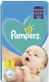 Pampers Pampers Baby Dry 1 - 43 luiers Pampers Pampers Baby Dry 1 - 43 luiers