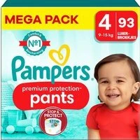 Pampers - Premium Protection Pants - Maat 4 - Mega Pack - 93 stuks