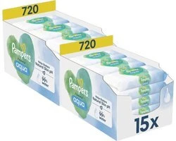 Pampers Harmonie Aqua babydoekjes - 30 Verpakkingen