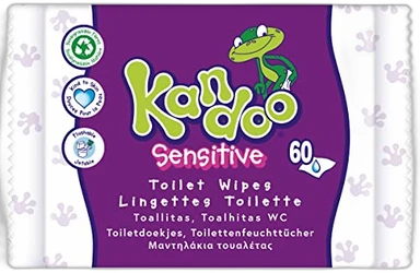 Kandoo Sensitive Babydoekjes - 12 x 60