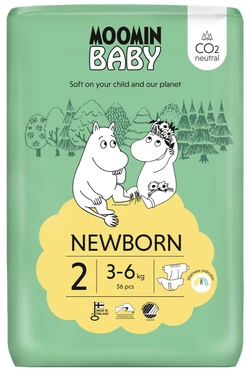 Muumi Baby Luiers maat 2 - 56 luiers