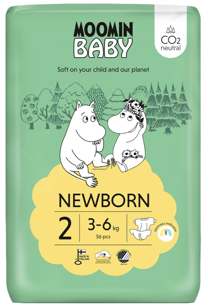 Muumi Baby luiers - voordeelpak - 2