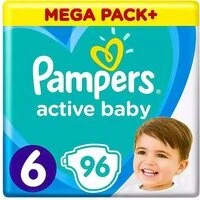 Pampers Active Baby-Dry maat 6 - 96 luiers