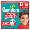 Pampers Baby-Dry Pants maat 8 - 16 luiers