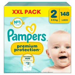 Pampers Premium Protection maat 2 - 148 luiers