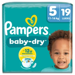 Pampers Baby-Dry maat 5 - 19 stuks Pampers Baby-Dry maat 5 - 19 stuks