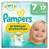 Pampers Premium Protection Maat 7 - 17 Luiers