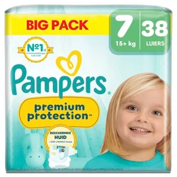 Pampers Premium Protection Maat 7 - 38 Luiers