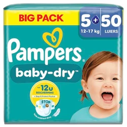 Pampers Baby-Dry Maat 5+ Luiers Pampers Baby-Dry Maat 5+ Luiers