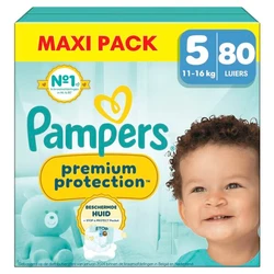 Pampers Premium Protection Maat 5 - 80 luiers