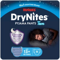 Huggies DryNites Boy maat 13+ - 9 luiers Huggies DryNites Boy maat 13+ - 9 luiers