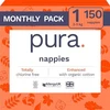 Pura Eco Baby luiers - maat 1 - 150 luiers