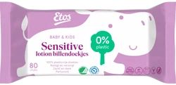 Etos Lotion Billendoekjes Sensitive (1x80) Etos Lotion Billendoekjes Sensitive (1x80)