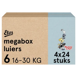 Etos Woezel & Pip Luiers XL Maat 6 - 96 luiers
