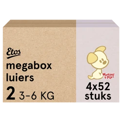 Etos Woezel & Pip Luiers Mini Maat 2 - 208 luiers