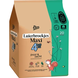 Etos Puur & Zacht Luierbroekjes Maat 4 Maxi 8-15 kg 20 stuks