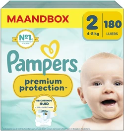Pampers - Premium Protection - Maat 2 - Maandbox - 180 Stuks