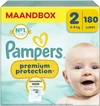 Pampers - Premium Protection - Maat 2 - Maandbox - 180 Stuks