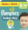 Pampers - Baby Dry - Maat 6 - Small Pack - 46 Stuks Pampers - Baby Dry - Maat 6 - Small Pack - 46 Stuks