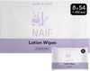 Naïf Lotion Billendoekjes 8-pak (8x54)