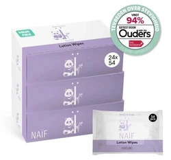 Naïf Lotion Billendoekjes 24-pak (24x54)